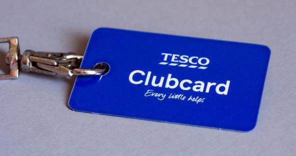 Tesco Clubcard key ring.