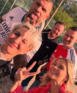 Arsenal Wags show their class with message to PSG as they share pictures from trip to Paris,