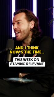 Sam Thompson in a podcast interview, saying 