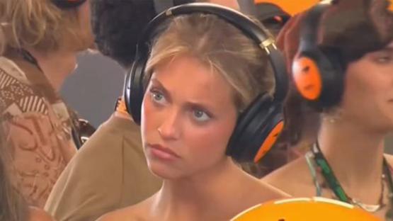 Lando Norris’s girlfriend Margarida Corceiro looks concerned watching Spanish Grand Prix after confirming relationship