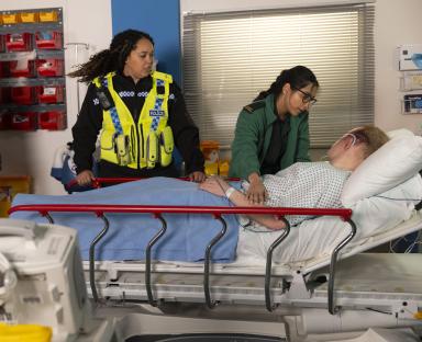 FROM ITV CORONATION STREET PROMO RELEASE Embargo: 21.00 Monday 12th May CRAIG’S FINAL FIGHT A shock new Coronation Street promo shows a battered and bloodied Craig (Colson Smith) laid unconscious on the cobbles after a vicious attack. As DS Swain’s (Vicky Myers) emotional voiceover asks us “If we knew today was our last day on earth, what would we do differently