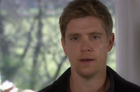 Screenshot of a man with short blond hair.