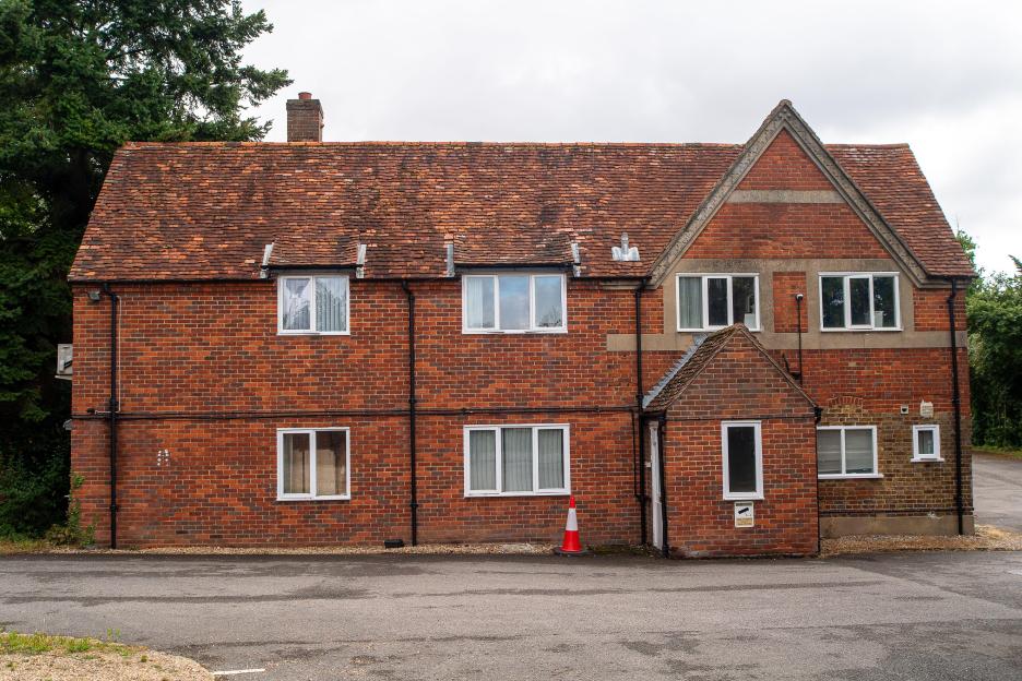 Taplow Manor Hospital, a former children's mental health hospital, now permanently closed.