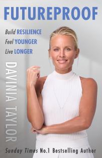 Book cover featuring Davina Taylor;