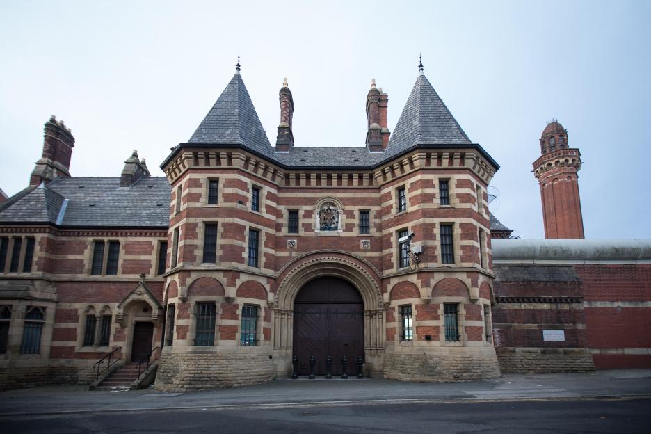 HMP Manchester (Strangeways Prison) exterior.
