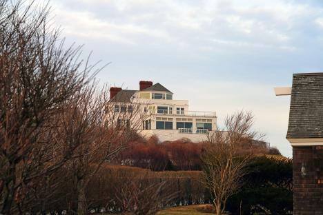 Holiday House, a historic beach mansion in Watch Hill, Rhode Island.