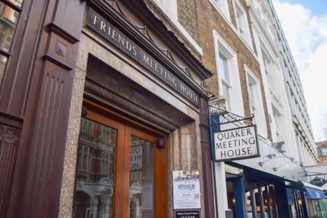 Fury as cops smash down door of Quaker meeting house to arrest women sitting in circle eating hummus and bread sticks