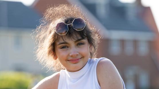 My brave daughter, 12, has beaten cancer for a FOURTH time after a miracle stranger saved her life