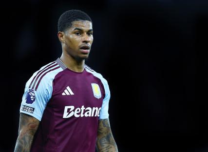 Marcus Rashford of Aston Villa.