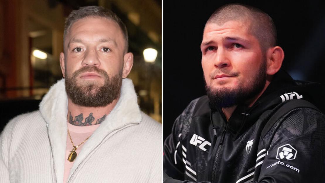 Conor McGregor and Khabib Nurmagomedov.