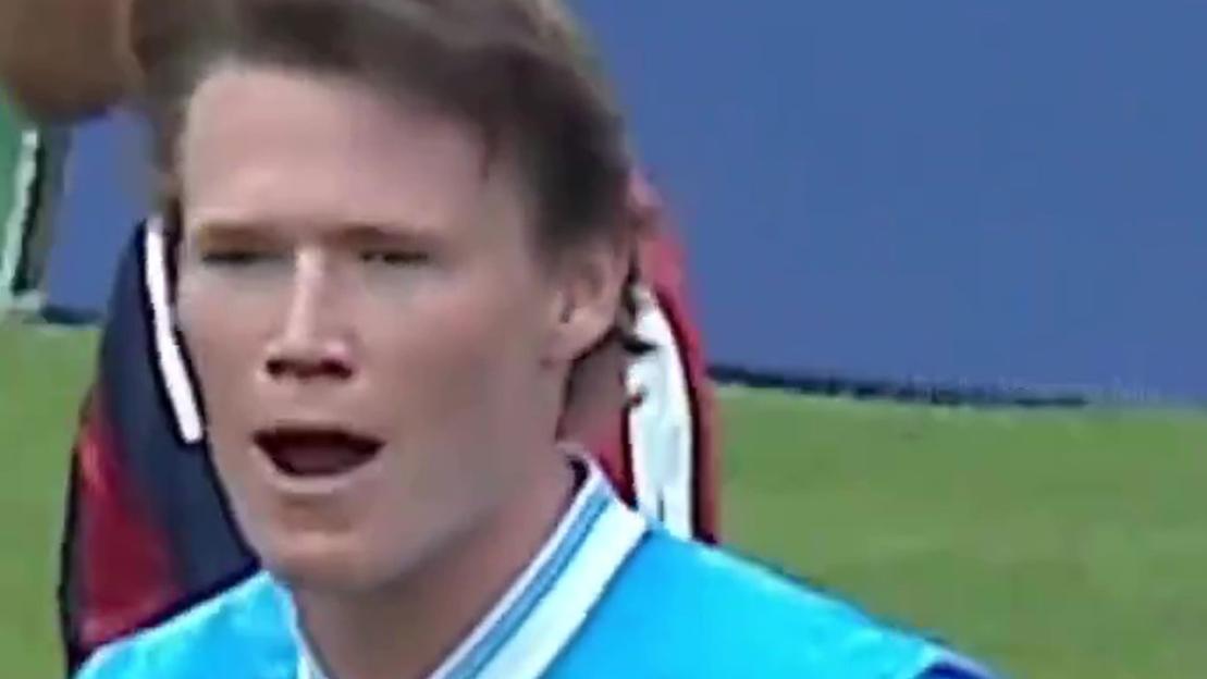 Scott McTominay fully adapted to life in Italy as fans convinced they can lip read what ex-Man Utd star said after miss