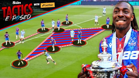 How Crystal Palace outsmarted Man City in FA Cup final with hokey cokey midfield and Glasner’s tactical masterclass