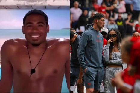 Love Island’s Tyrique takes swipe at ex Ella Thomas as she goes public with footballer boyfriend