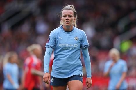 Lauren Hemp of Manchester City during a Barclays Women's Super League match.