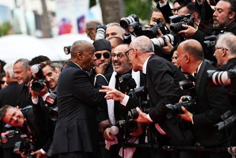 Denzel Washington at the Cannes Film Festival.