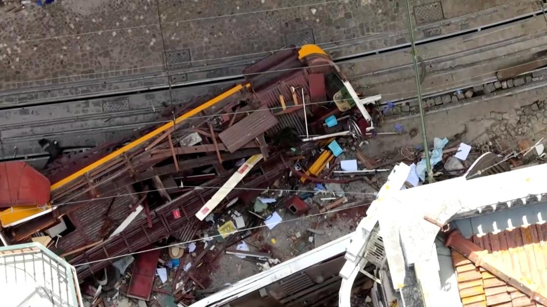 Lisbon funicular crash that killed three Brits was caused by cable snapping, report reveals