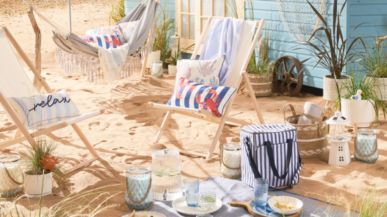 B&M’s new ‘coastal paradise’ collection set to bring a slice of the beach to your back garden this spring