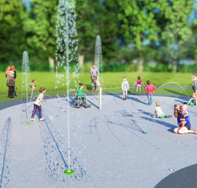 Abandoned UK lido is being transformed into £795,000 splash park with incredible aqua tent, hydro blast & water arch