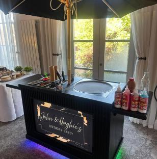 Ice cream cart with