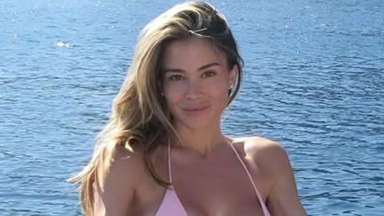 DAZN host and Wag Diletta Leotta sizzles in tiny bikini as fans call Loris Karius ‘luckiest man in the world’