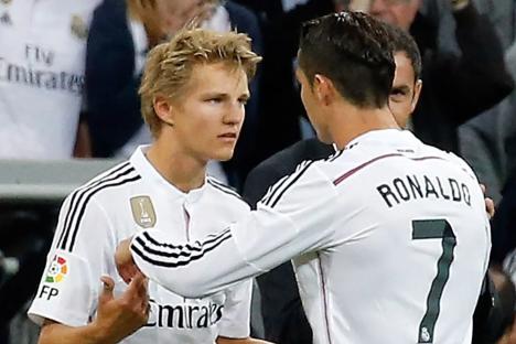 How Martin Odegaard’s Real Madrid career began with Cristiano Ronaldo ‘PR exercise’ under unenthusiastic Carlo Ancelotti