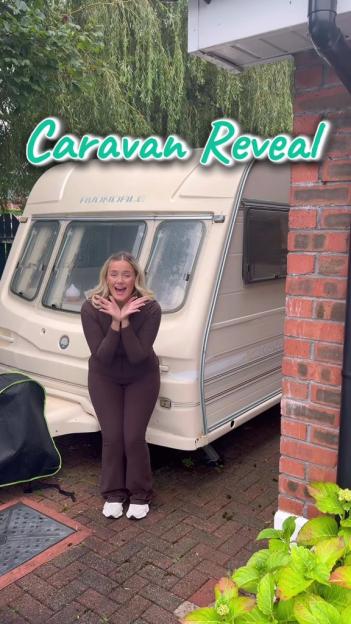 My nan bought me a 25-year-old caravan for £1.9k but it looked & smelt old – now it’s super glam with Home Bargains buys cover image