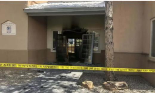 New Mexico Republican Party HQ set on fire