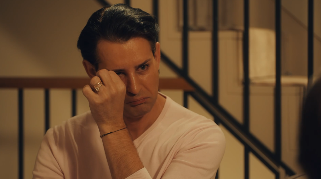 Sam Vanderpump of Channel 4, wearing a grey sweater.