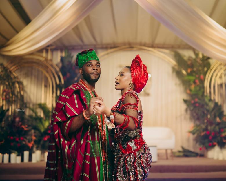 When Love &#038; Culture Meets! Enjoy Karen and Dejo&#8217;s Yoruba Trad 16