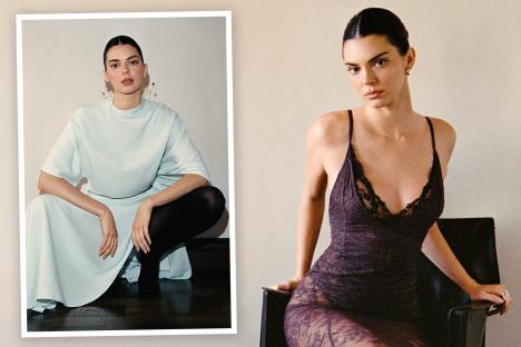 Kendall Jenner wows in sheer lace dress as she takes on new role for her fashion brand