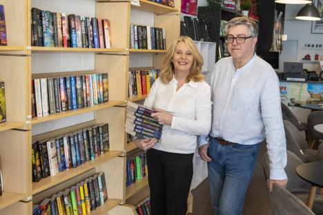 I married author I met in my Scots bookshop and my daughter predicted it – we even got married in store