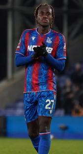 Trevor Chalobah of Crystal Palace during a Premier League match.