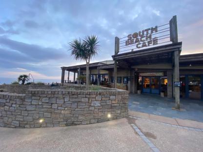 South Beach Cafe at Haven Devon Cliffs Holiday Park.