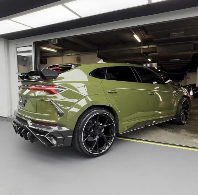 Robert Sanchez's Mansory Lamborghini Urus.