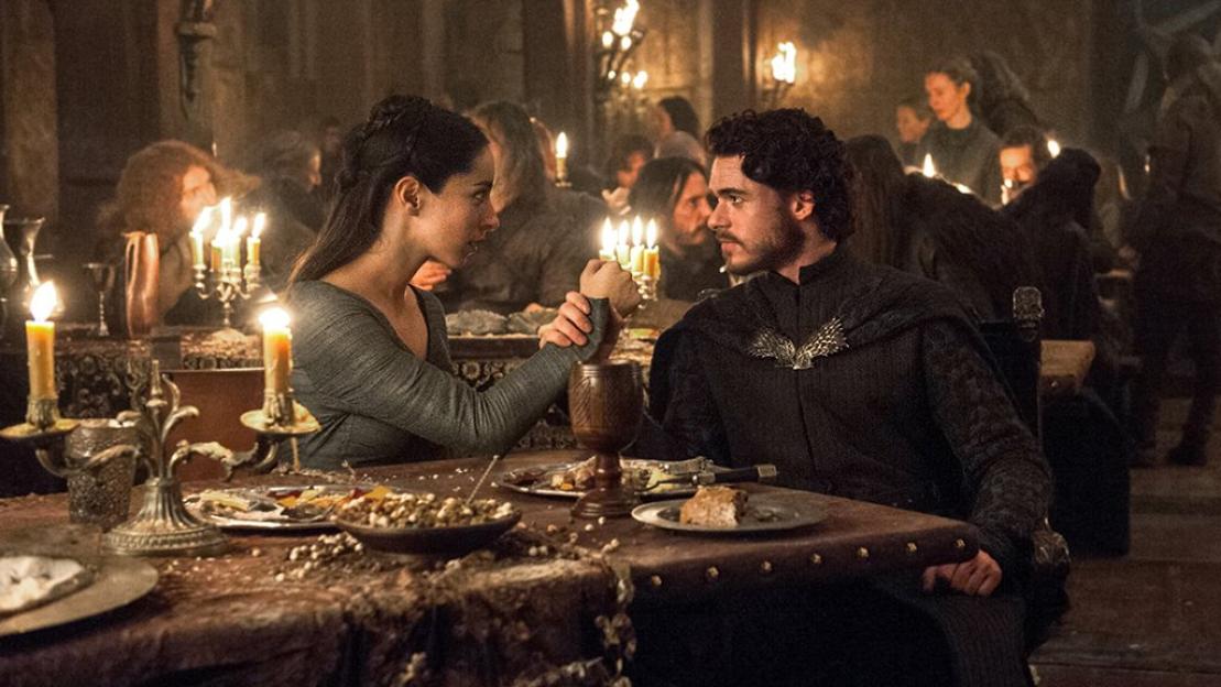 Richard Madden and Oona Chaplin in Game of Thrones (2011)