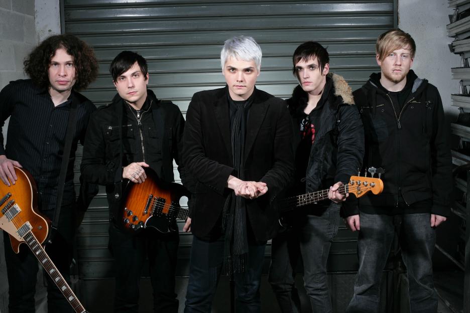 My Chemical Romance band portrait.