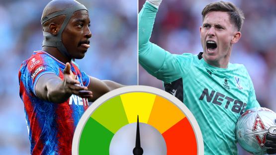 Palace player ratings: Munoz magic man in FA Cup final, Henderson shines but Mateta fails big-stage audition
