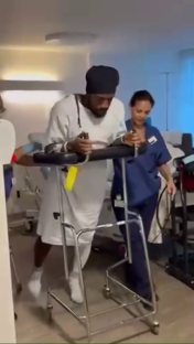 Michail Antonio shares footage of himself re-learning how to walk after devastating car crash