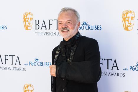 Graham Norton at the BAFTA Television Awards.