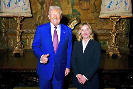 Tariffs: Trump hosts Italian Prime Minister Meloni