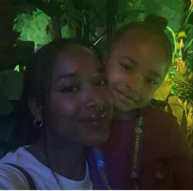 Armarni Babb and her daughter Maliea-Kay.