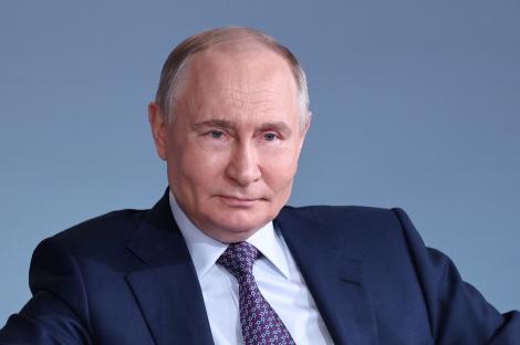 Vladimir Putin in a suit.