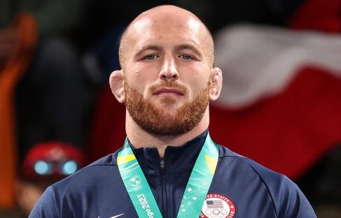 Olympic gold medallist and three-time world champion arrested in shock undercover prostitution sting