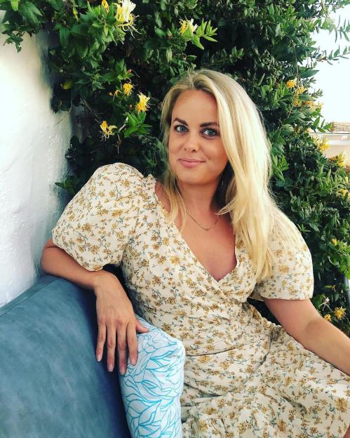 Photo of Cecilie Fjellhoy, a victim of a Tinder swindler.