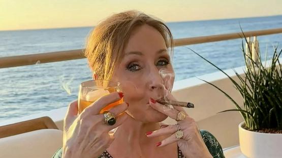 Potter star calls JK Rowling ‘bigot’ & compares her to Andrew Tate over trans views despite STILL cashing in on her fame
