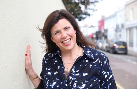 Kirstie Allsopp at the Cheltenham Literature Festival.