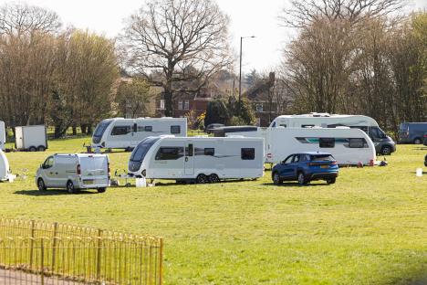 Our much-loved beauty spot is RUINED by fleet of Travellers’ caravans – they’ve been ordered to leave but refuse to go