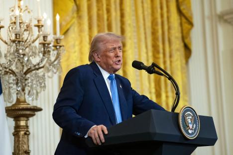 Trump ‘surprised public wasn’t told long ago’ about Biden’s prostate cancer as Don takes swipe at when ex-President knew