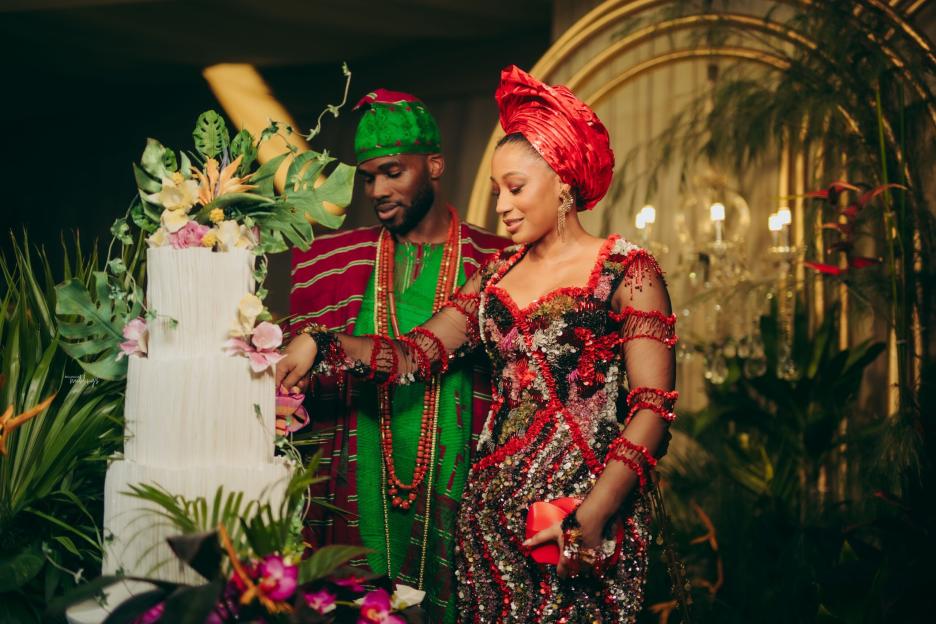 When Love &#038; Culture Meets! Enjoy Karen and Dejo&#8217;s Yoruba Trad 24