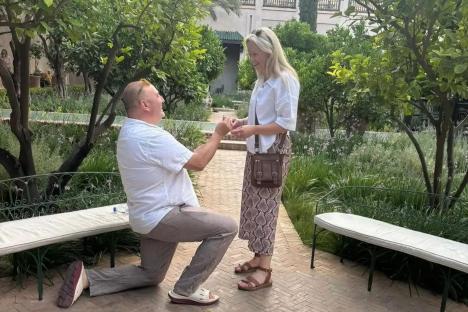 Joy for Wynne Evans as he gets engaged after months of hell following Strictly drama